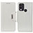 Coque Portefeuille Livre Cuir Etui Clapet M01L pour Nokia C22 Blanc