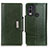 Coque Portefeuille Livre Cuir Etui Clapet M01L pour Nokia C22 Vert