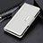 Coque Portefeuille Livre Cuir Etui Clapet M01L pour OnePlus 9 Pro 5G Blanc