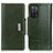 Coque Portefeuille Livre Cuir Etui Clapet M01L pour Oppo A53s 5G Vert