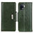 Coque Portefeuille Livre Cuir Etui Clapet M01L pour Oppo A94 4G Vert