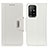 Coque Portefeuille Livre Cuir Etui Clapet M01L pour Oppo F19 Pro+ Plus 5G Blanc