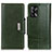 Coque Portefeuille Livre Cuir Etui Clapet M01L pour Oppo F19s Vert