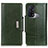 Coque Portefeuille Livre Cuir Etui Clapet M01L pour Oppo Reno5 A Vert