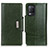 Coque Portefeuille Livre Cuir Etui Clapet M01L pour Realme Narzo 30 5G Vert