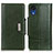Coque Portefeuille Livre Cuir Etui Clapet M01L pour Samsung Galaxy A03 Core Vert
