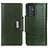 Coque Portefeuille Livre Cuir Etui Clapet M01L pour Samsung Galaxy A05s Vert