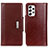 Coque Portefeuille Livre Cuir Etui Clapet M01L pour Samsung Galaxy A53 5G Marron