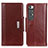 Coque Portefeuille Livre Cuir Etui Clapet M01L pour Xiaomi Mi 10S 5G Marron