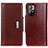 Coque Portefeuille Livre Cuir Etui Clapet M01L pour Xiaomi Poco M4 Pro 5G Marron