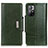 Coque Portefeuille Livre Cuir Etui Clapet M01L pour Xiaomi Poco M4 Pro 5G Vert