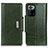 Coque Portefeuille Livre Cuir Etui Clapet M01L pour Xiaomi Poco X3 GT 5G Vert