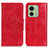 Coque Portefeuille Livre Cuir Etui Clapet M02L pour Motorola Moto Edge (2023) 5G Rouge