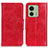 Coque Portefeuille Livre Cuir Etui Clapet M02L pour Motorola Moto Edge 40 5G Rouge