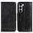 Coque Portefeuille Livre Cuir Etui Clapet M02L pour Motorola Moto Edge S30 5G Noir