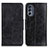 Coque Portefeuille Livre Cuir Etui Clapet M02L pour Motorola Moto G62 5G Noir