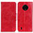 Coque Portefeuille Livre Cuir Etui Clapet M02L pour Nokia C200 Rouge