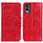 Coque Portefeuille Livre Cuir Etui Clapet M02L pour Nokia C210 Rouge