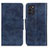 Coque Portefeuille Livre Cuir Etui Clapet M02L pour Nokia G100 Bleu