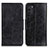 Coque Portefeuille Livre Cuir Etui Clapet M02L pour Nokia G100 Noir