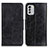 Coque Portefeuille Livre Cuir Etui Clapet M02L pour Nokia G60 5G Noir