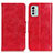 Coque Portefeuille Livre Cuir Etui Clapet M02L pour Nokia G60 5G Rouge