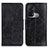 Coque Portefeuille Livre Cuir Etui Clapet M02L pour Oppo Reno5 A Noir