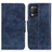 Coque Portefeuille Livre Cuir Etui Clapet M02L pour Realme 8 5G Bleu