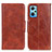 Coque Portefeuille Livre Cuir Etui Clapet M02L pour Realme GT Neo 3T 5G Marron