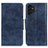 Coque Portefeuille Livre Cuir Etui Clapet M02L pour Samsung Galaxy A13 4G Bleu