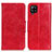 Coque Portefeuille Livre Cuir Etui Clapet M02L pour Samsung Galaxy A22 4G Rouge
