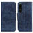 Coque Portefeuille Livre Cuir Etui Clapet M02L pour Sony Xperia 1 IV SO-51C Bleu