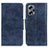 Coque Portefeuille Livre Cuir Etui Clapet M02L pour Xiaomi Poco X4 GT 5G Bleu