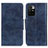 Coque Portefeuille Livre Cuir Etui Clapet M02L pour Xiaomi Redmi Note 11 4G (2021) Bleu