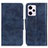 Coque Portefeuille Livre Cuir Etui Clapet M02L pour Xiaomi Redmi Note 12 Pro 5G Bleu