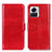 Coque Portefeuille Livre Cuir Etui Clapet M03L pour Motorola Moto Edge 30 Ultra 5G Rouge