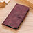 Coque Portefeuille Livre Cuir Etui Clapet M03L pour Sony Xperia Ace II SO-41B Violet