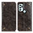 Coque Portefeuille Livre Cuir Etui Clapet M04L pour Motorola Moto G60s Bronze