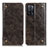 Coque Portefeuille Livre Cuir Etui Clapet M04L pour Oppo A53s 5G Bronze