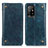 Coque Portefeuille Livre Cuir Etui Clapet M04L pour Oppo A94 5G Bleu