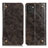 Coque Portefeuille Livre Cuir Etui Clapet M04L pour Samsung Galaxy A03 Bronze