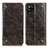 Coque Portefeuille Livre Cuir Etui Clapet M04L pour Samsung Galaxy A22 4G Bronze