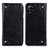 Coque Portefeuille Livre Cuir Etui Clapet M04L pour Samsung Galaxy A22 4G Noir