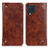 Coque Portefeuille Livre Cuir Etui Clapet M04L pour Samsung Galaxy M32 4G Marron