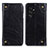 Coque Portefeuille Livre Cuir Etui Clapet M04L pour Samsung Galaxy S21 Ultra 5G Noir