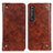 Coque Portefeuille Livre Cuir Etui Clapet M04L pour Sony Xperia 1 III Marron