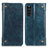 Coque Portefeuille Livre Cuir Etui Clapet M04L pour Sony Xperia 10 III Bleu
