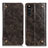 Coque Portefeuille Livre Cuir Etui Clapet M04L pour Sony Xperia 10 III SO-52B Bronze