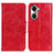 Coque Portefeuille Livre Cuir Etui Clapet M05L pour Huawei Honor 60 5G Rouge