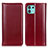 Coque Portefeuille Livre Cuir Etui Clapet M05L pour Motorola Moto Edge 20 Lite 5G Rouge